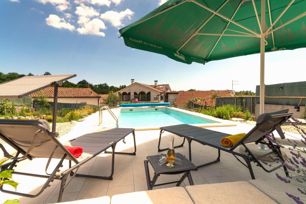 Villa Salvia - Holiday House With Pool - Jurdani Exteriér fotografie